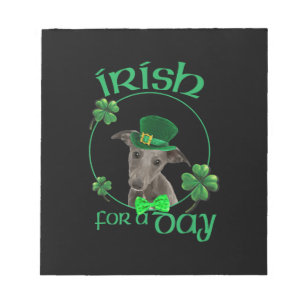 Bloc-note Irish For A Day Whippet Lucky Dog