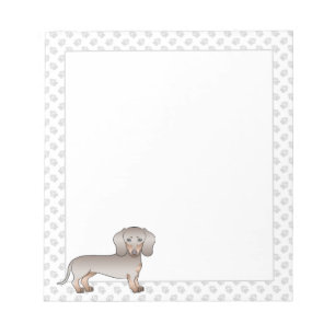 Bloc-note Isabella Et Tan Court Poil Court Chien Dachshund E