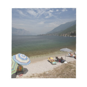 Bloc-note Italie, province de Vérone, Brenzone. Lac de Garde