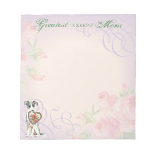 Bloc-note Italien Greyhound Heart Maman