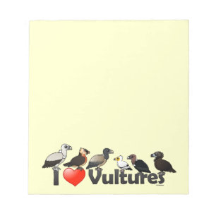 Bloc-note J'adore les Vautours (Eurasie)