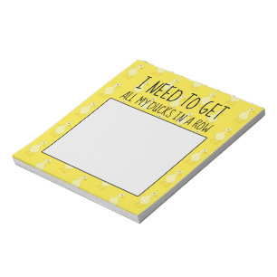 Bloc-note J'Ai Besoin D'Avoir Tous Mes Canards Dans Une Rang