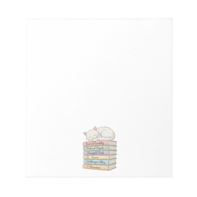 Bloc-note Jane Austen's Novels IX (Devant)