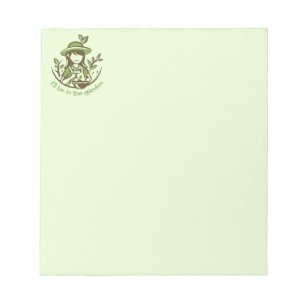 Bloc-note Jardin de jardinage mignon