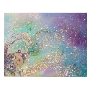 BLOC-NOTE JARDIN DES OMBRES PERDUES MAGIQUE BUTTERFLY PLANTE