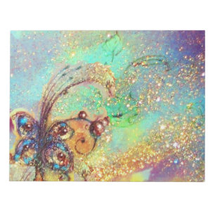 BLOC-NOTE JARDIN DES OMBRES PERDUES MAGIQUE BUTTERFLY PLANTE