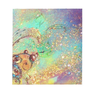 BLOC-NOTE JARDIN DES OMBRES PERDUES MAGIQUE BUTTERFLY PLANTE