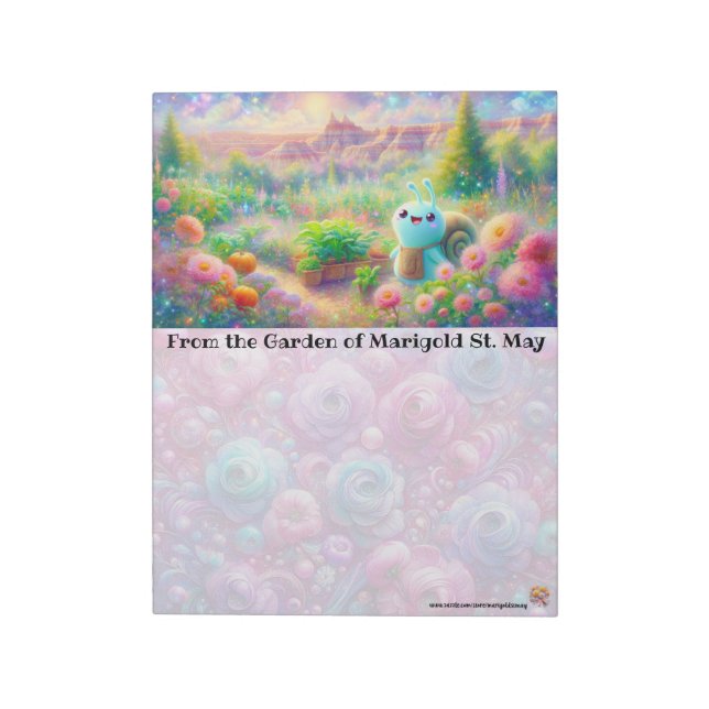 Bloc-note Jardin d'escargots des Badlands (Tourné)