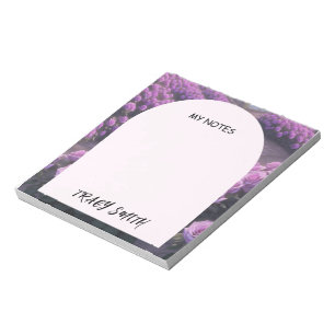 Bloc-note Jardin Rose pourpre