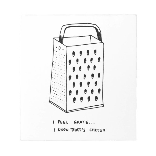 Bloc-note Je Me Sens Grate (Devant)