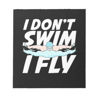 Bloc-note Je Ne Nage Pas Je Vole