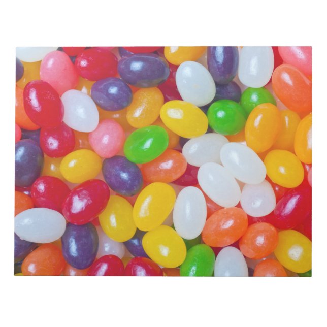 Bloc-note Jellybeans Arrière - plan - Jelly Beans de Pâques (Devant)