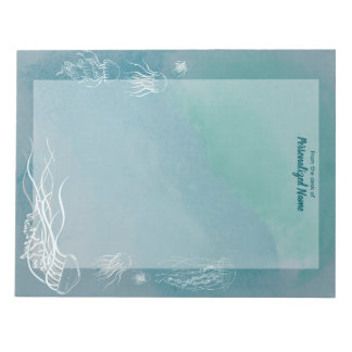 Bloc-note Jellyfish Jive sans doublure