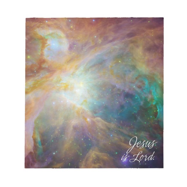 Bloc-note Jesus is Lord 13 Orion Nebula (Devant)