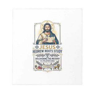 Bloc-note Jésus Langues de la Bible Hébreu Grec Chemise de