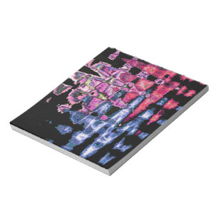 Bloc-note Joli motif de couleurs d'eau mignonne