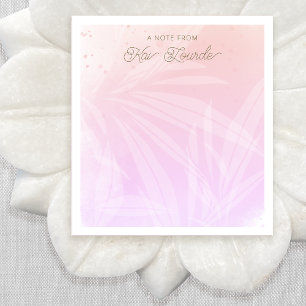 Bloc-note Joli rose Plante Feuille