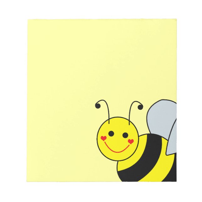 Bloc-note Jolie abeille bourdon (Devant)