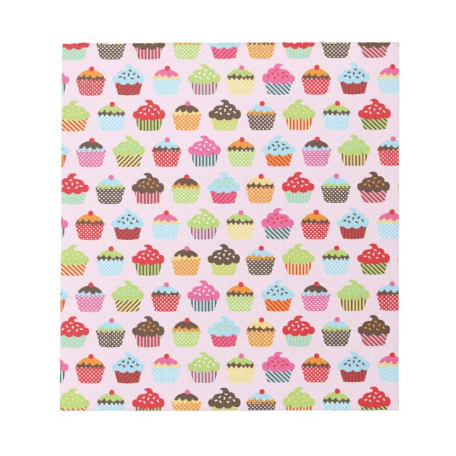 Bloc-note Jolis Cupcakes (Devant)