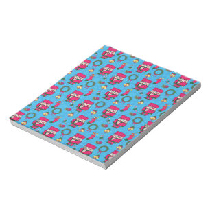 Bloc-note Jouet Noisette de Noël, motif de flocon de neige b
