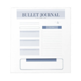 BLOC-NOTE JOURNAL 1 BULLET