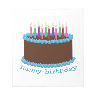 Bloc-note Joyeux anniversaire