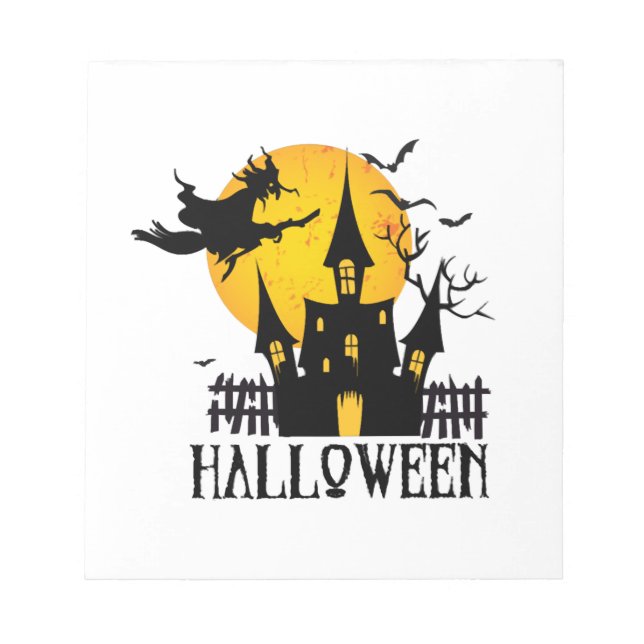 Bloc-note Joyeux Halloween (Devant)