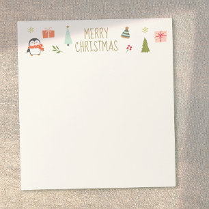 Bloc-note Joyeux Noël
