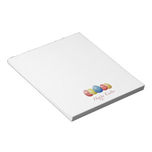 Bloc-note Joyeux oeufs de Pâques Magnétique