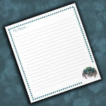Bloc-note Jumping coloré Araignée enfants<br><div class="desc">Personnalisez ce modèle de bloc-notes d'araignée en ajoutant un nom, un surnom ou un slogan. L'oeuvre de ce design présente une mignonne araignée sautant en bleu et vert. Les filles et les garçons de tout âge aimeront faire des notes, gribouiller ou dessiner sur ce bloc-notes. Faites plusieurs cadeaux pour les...</div>