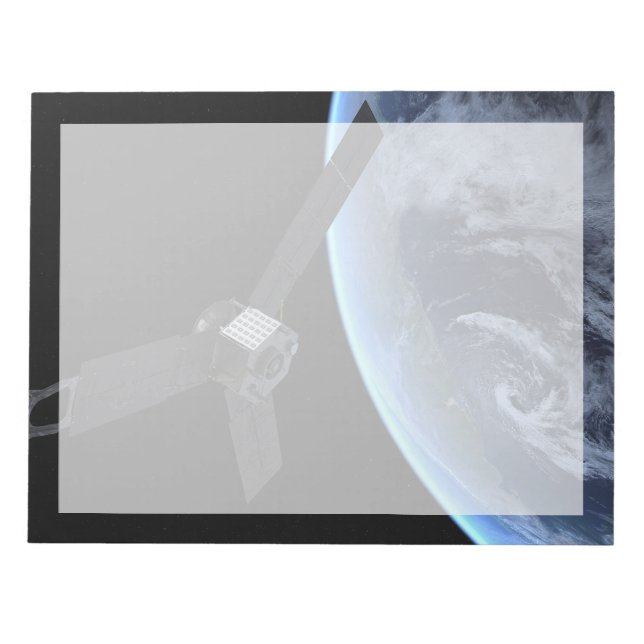 Bloc-note Juno Spacecraft Pendant Son Vol Sur Terre (Devant)