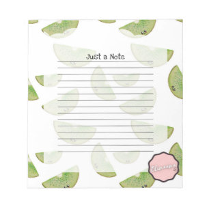 Bloc-note Juste une note, Personnalisable Kiwi