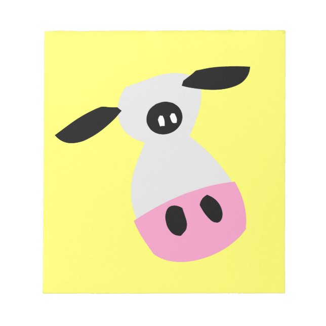 Bloc-note Juste une vache (Devant)