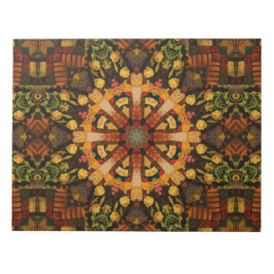 Bloc-note Kaleidoscope de Patchwork victorien