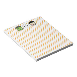 Bloc-note Kawaii Frankenstein Mummy Dracula Notepad