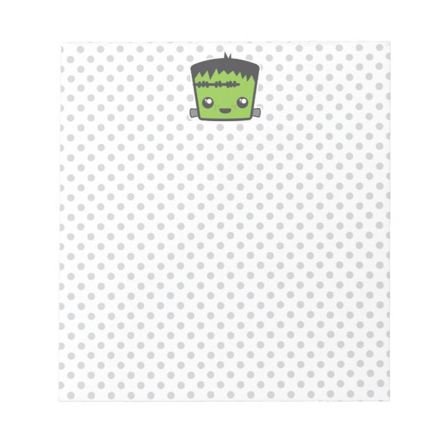 Bloc-note Kawaii Frankenstein Notepad (Devant)