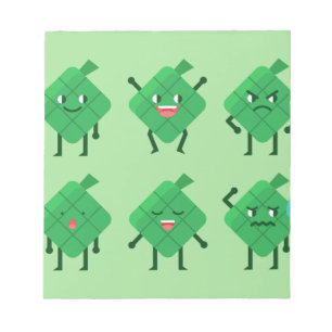 Bloc-note kawaii Ketupat