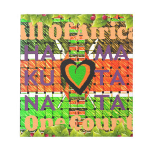 Bloc-note Kenya Hakuna Matata