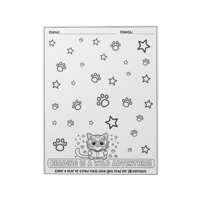 Bloc-note Kids Reading Log, Homeschool Reading Books (Tourné)