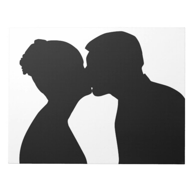 BLOC-NOTE KISSING COUPLE (Devant)