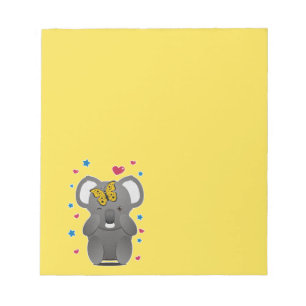 Bloc-note Koala et papillon