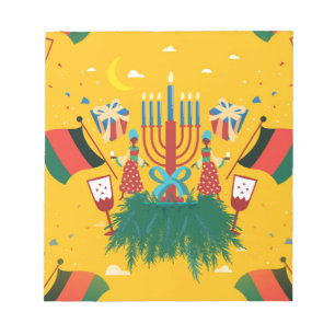 Bloc-note Kwanzaa jaune