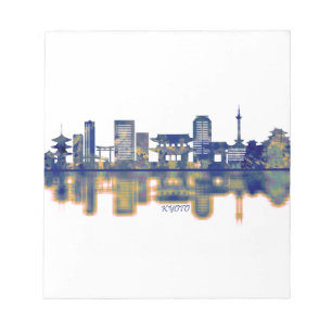 Bloc-note Kyoto Skyline