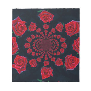 Bloc-note La beauté des Roses : Imaginaire floral