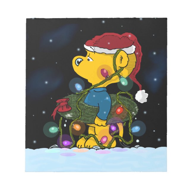 Bloc-note La couronne de Noël de Ferald (Devant)