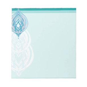 Bloc-note La fleur ouvrent le bloc - notes personnalisable