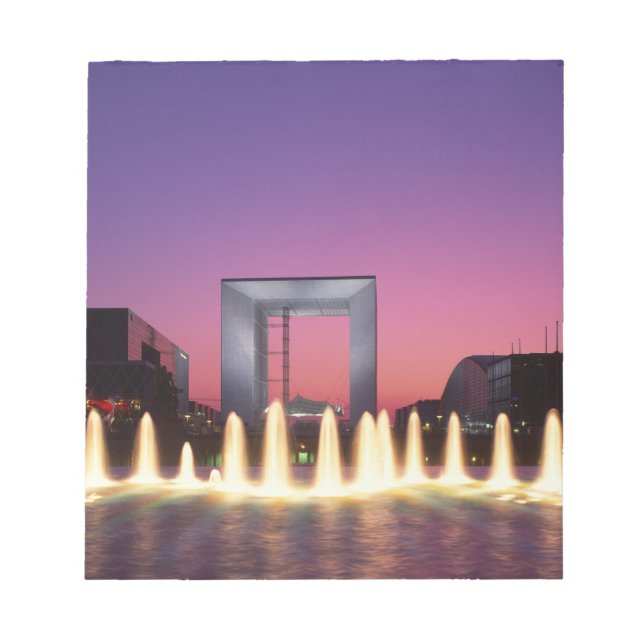 Bloc-note La Grande Arche, La Défense, Paris, France (Devant)