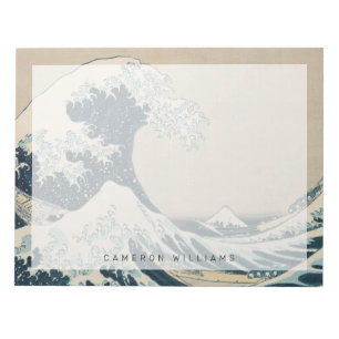 Bloc-note La Grande Vague au large de Kanagawa