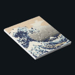 Bloc-note La Grande vague au large de Kanagawa 8 bits Pixel<br><div class="desc">La Grande Vague au large de Kanagawa (神 奈 川 浪 裏) Vintage 8 Bits Pixel Tsunami Art. Globe Trotters se spécialise dans l'imagerie idiosyncratique du monde entier. Vous y trouverez des Cartes de Voeux,  Cartes Postales,  Posters,  Mousepads et plus encore.</div>