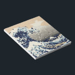 Bloc-note La Grande vague au large de Kanagawa 8 bits Pixel<br><div class="desc">La Grande Vague au large de Kanagawa (神 奈 川 浪 裏) Vintage 8 Bits Pixel Tsunami Art. Globe Trotters se spécialise dans l'imagerie idiosyncratique du monde entier. Vous y trouverez des Cartes de Voeux,  Cartes Postales,  Posters,  Mousepads et plus encore.</div>